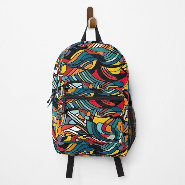 Item preview, Summery modern pattern with abstract pop art motifs designed and sold by Pflugart.