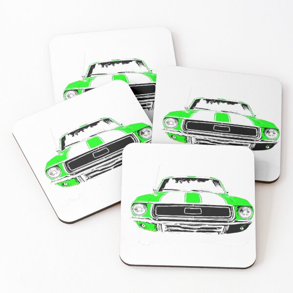 Item preview, Green Cobra a classic american muscle car designed and sold by TriForceDesign.