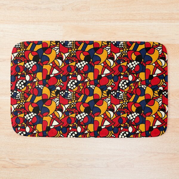 Item preview, Summery modern pattern with abstract pop art motifs designed and sold by Pflugart.