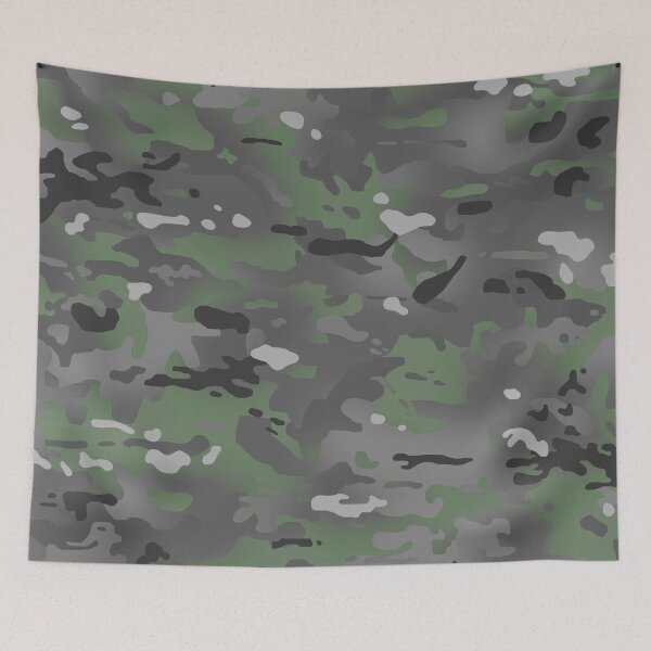 Item preview, Camouflage: Arctic Green and Grey designed and sold by Jared Davies.