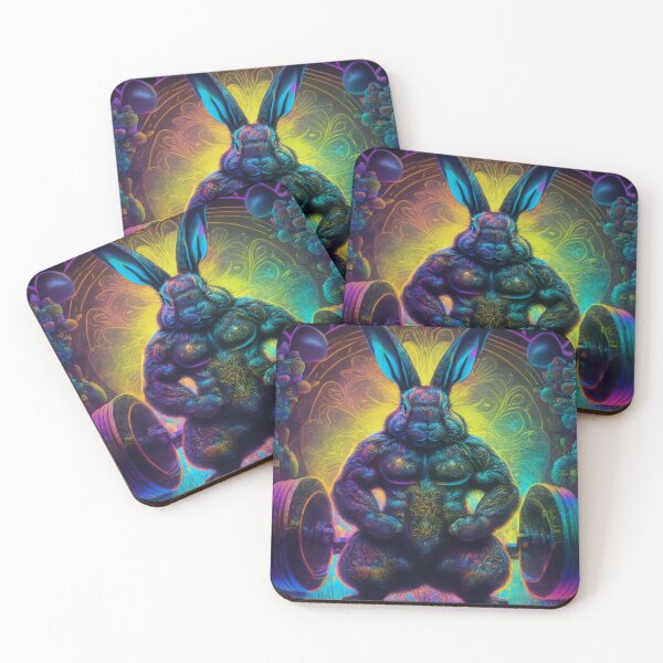 Item preview, Mystic Lifting bunny designed and sold by Bunnybarbell.