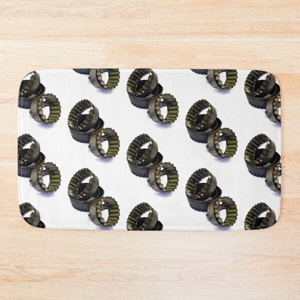 Item preview, Old metal biscuit cutters. Image created using geometric shapes designed and sold by EdgyEdgeArt.