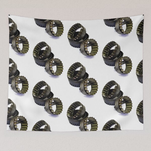 Item preview, Old metal biscuit cutters. Image created using geometric shapes designed and sold by EdgyEdgeArt.