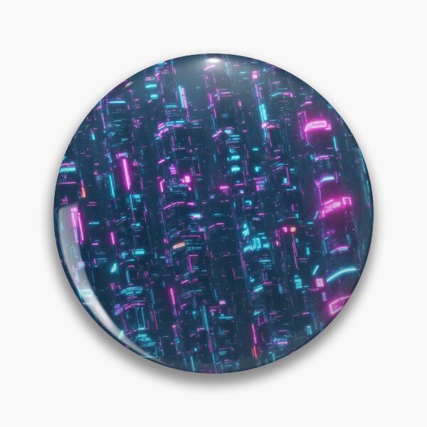 Item preview, FuturisTech Metropolis: A Neon-Lit Vision of Tomorrow designed and sold by RedArtG09.