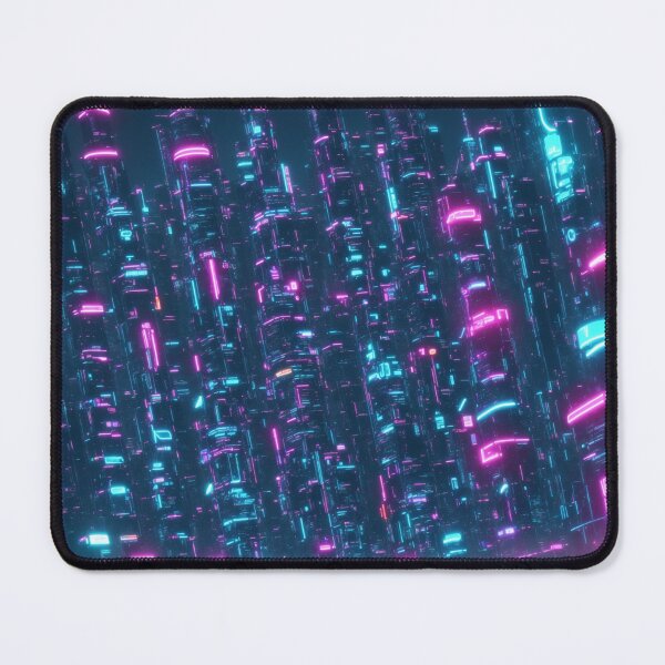 Item preview, FuturisTech Metropolis: A Neon-Lit Vision of Tomorrow designed and sold by RedArtG09.