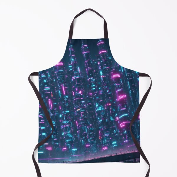 Item preview, FuturisTech Metropolis: A Neon-Lit Vision of Tomorrow designed and sold by RedArtG09.