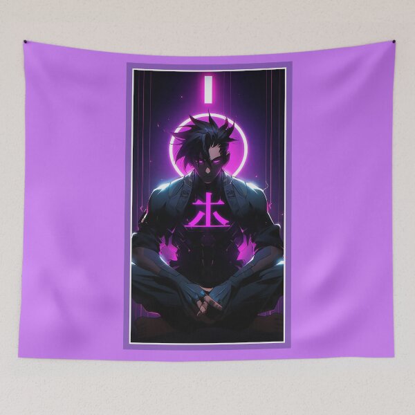 Item preview, Anime Hero Power Meditation | Quality Anime Artwork | Anime Power Energy Meditation |  Manga Anime Art designed and sold by AlNoah.