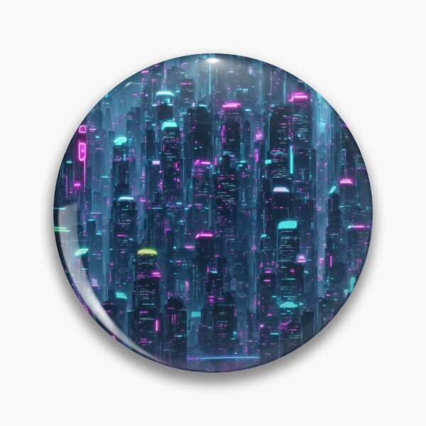 Item preview, Luminous Utopia: An AI-Rendered Futuristic Cityscape designed and sold by RedArtG09.