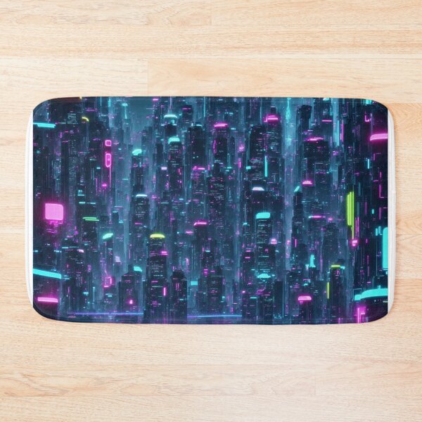 Item preview, Luminous Utopia: An AI-Rendered Futuristic Cityscape designed and sold by RedArtG09.