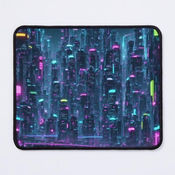 Item preview, Luminous Utopia: An AI-Rendered Futuristic Cityscape designed and sold by RedArtG09.