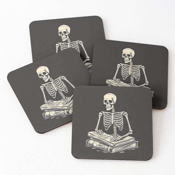 Item preview, Skeleton Reading A Book designed and sold by NewStyle44.