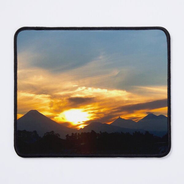 Item preview, Photograph of the volcanoes during sunset in Guatemala designed and sold by Ivanapcm.