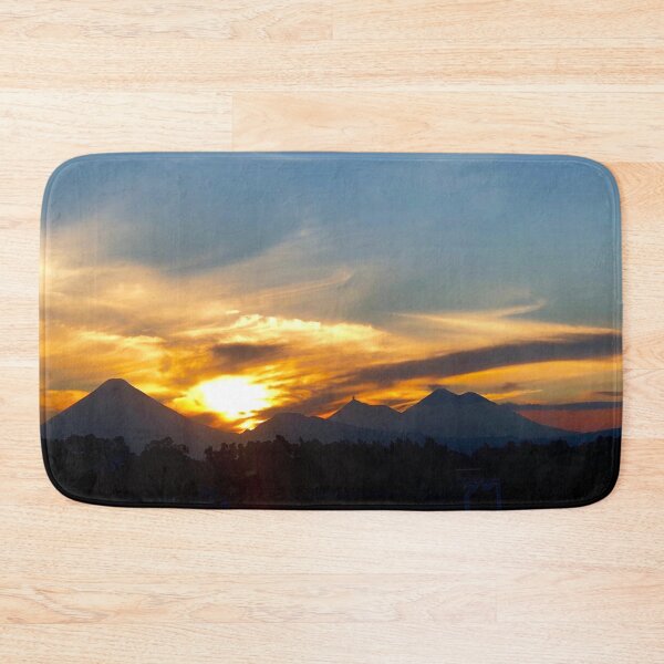Item preview, Photograph of the volcanoes during sunset in Guatemala designed and sold by Ivanapcm.
