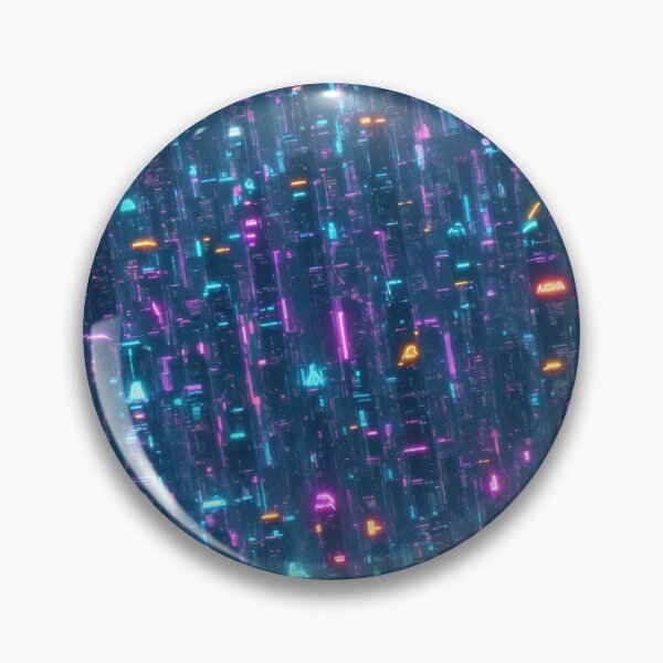 Item preview, Neon Horizons: A Visionary AI-Powered Metropolis designed and sold by RedArtG09.