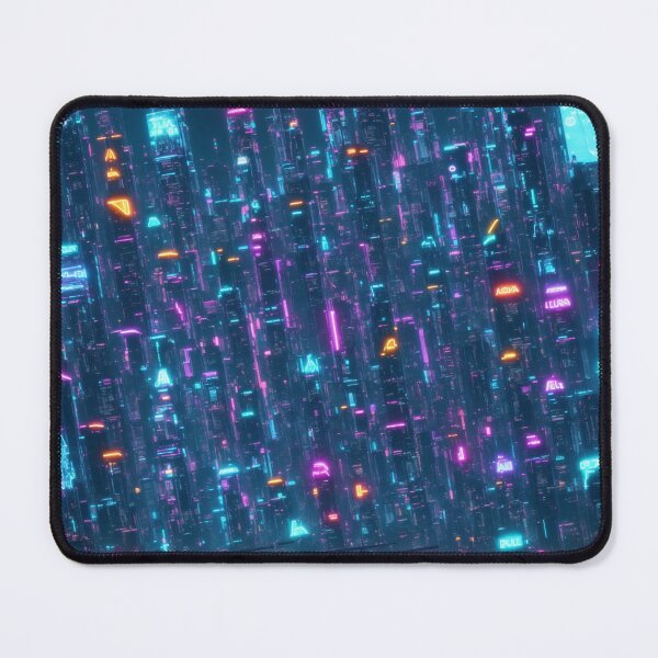 Item preview, Neon Horizons: A Visionary AI-Powered Metropolis designed and sold by RedArtG09.