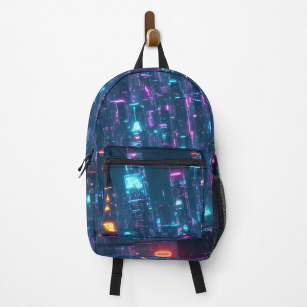 Item preview, Neon Horizons: A Visionary AI-Powered Metropolis designed and sold by RedArtG09.