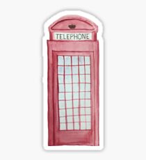 London Telephone Booth Sticker