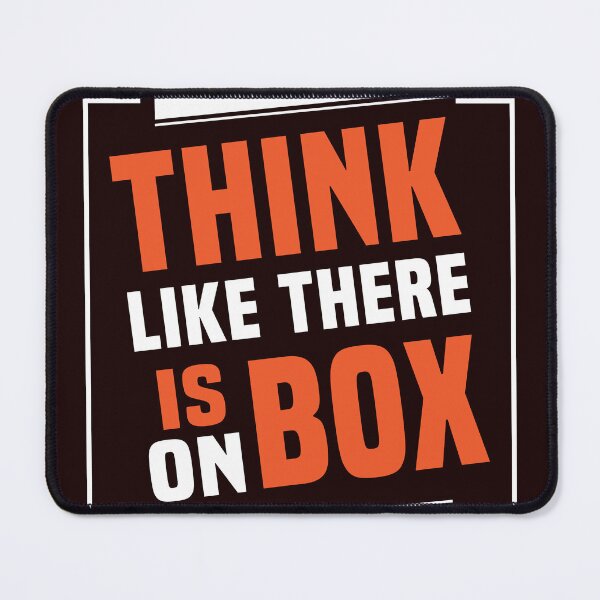Item preview, THINK LIKE THERE IS ON BOX -Motivational designed and sold by 24gap.