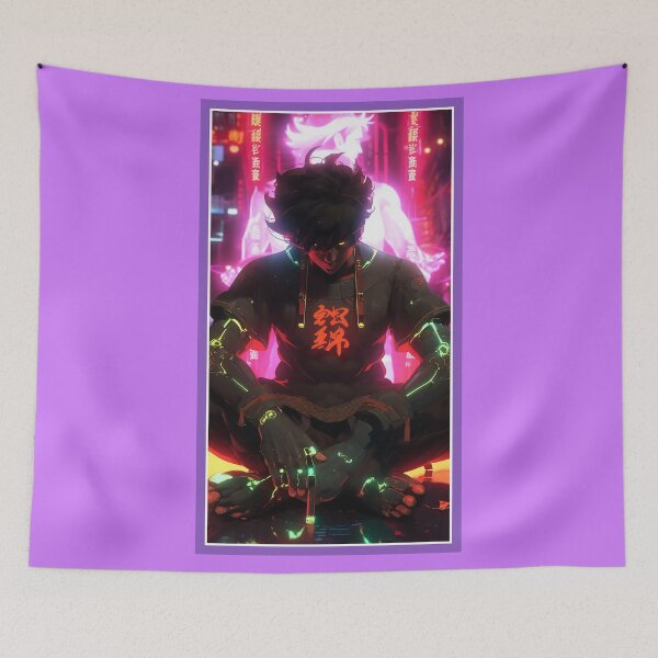 Item preview, Anime Hero Power Meditation | Quality Anime Artwork | Anime Power Energy Meditation |  Manga Anime Art designed and sold by AlNoah.