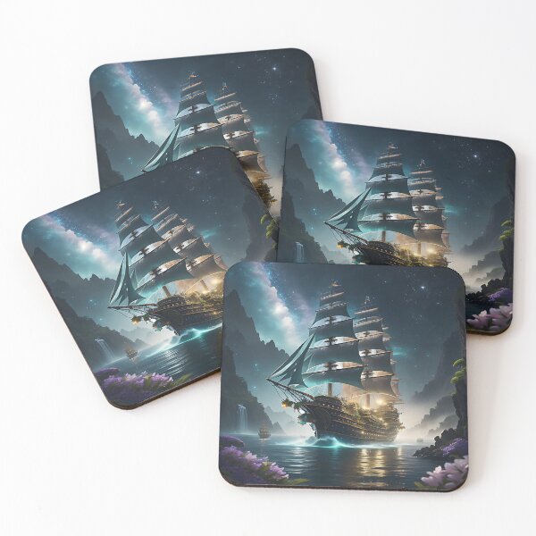 Item preview, Starlit Caravan designed and sold by RW Art Prints.