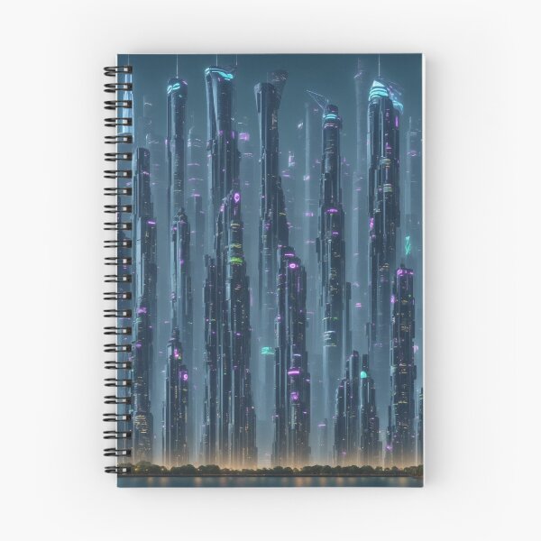 Item preview, NaturaTech Utopia: A Futuristic Fusion of City and Nature designed and sold by RedArtG09.