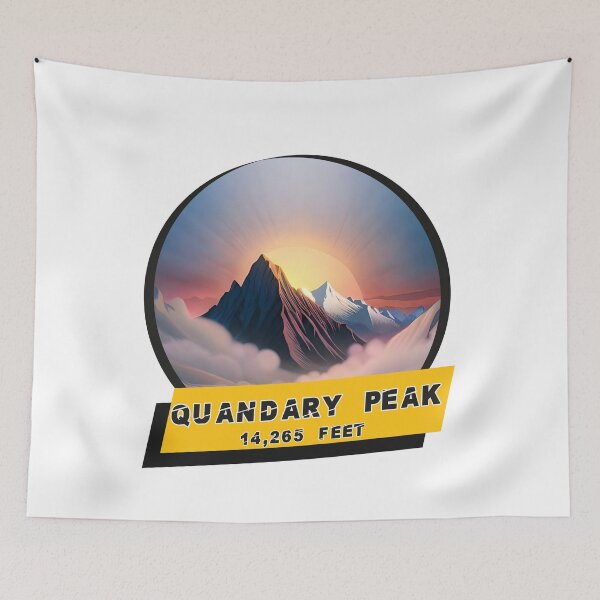 Item preview, Quandary Peak Colorado Mountain designed and sold by JacoBeatzShop.