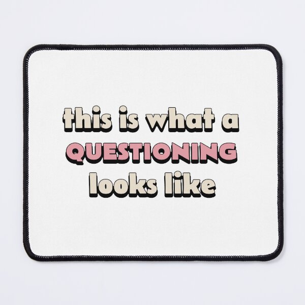 Item preview, This is what a QUESTIONING looks like designed and sold by DisceteDesigns.