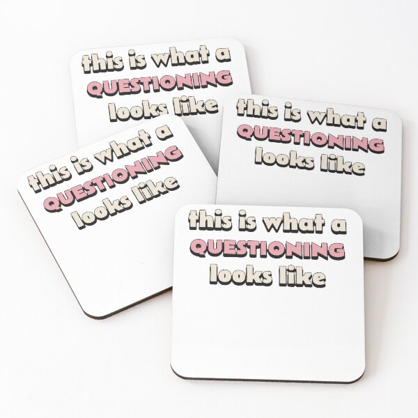 Item preview, This is what a QUESTIONING looks like designed and sold by DisceteDesigns.
