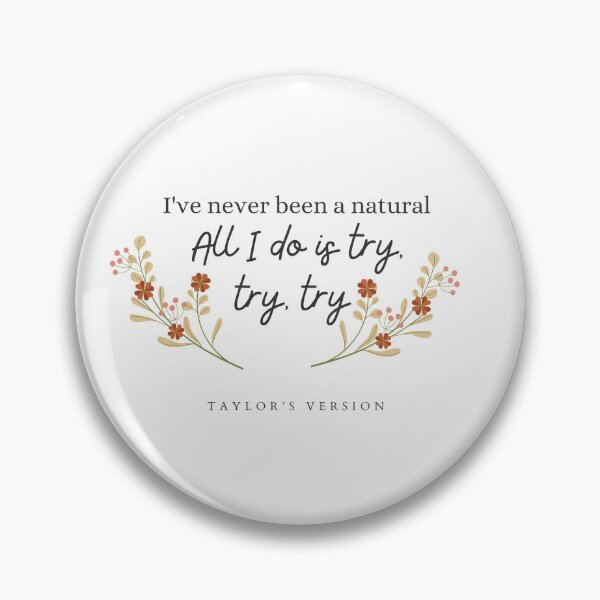 Item preview, I’ve never been a natural, all I do is try, try, try - Mirrorball - Taylor Swift - Folklore album T-Shirt designed and sold by jamillecnn.