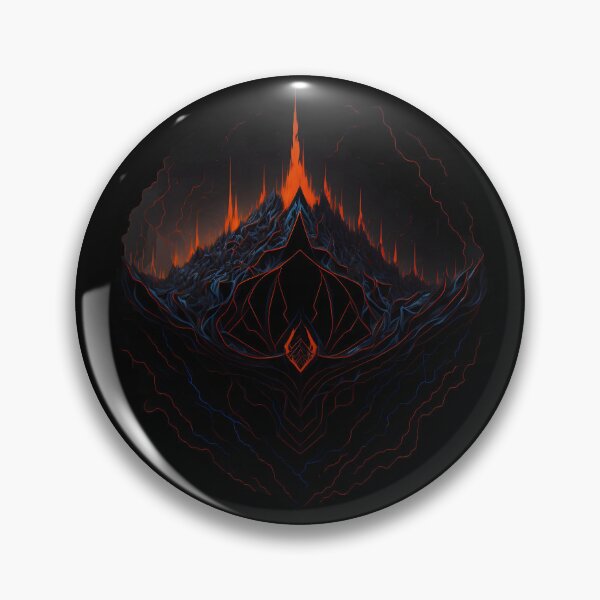 Item preview, Volcano landscape #4. designed and sold by CultureRobot.