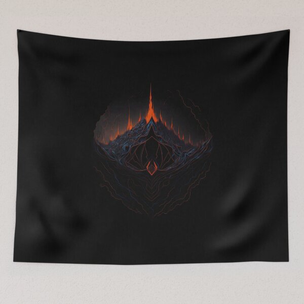 Item preview, Volcano landscape #4. designed and sold by CultureRobot.