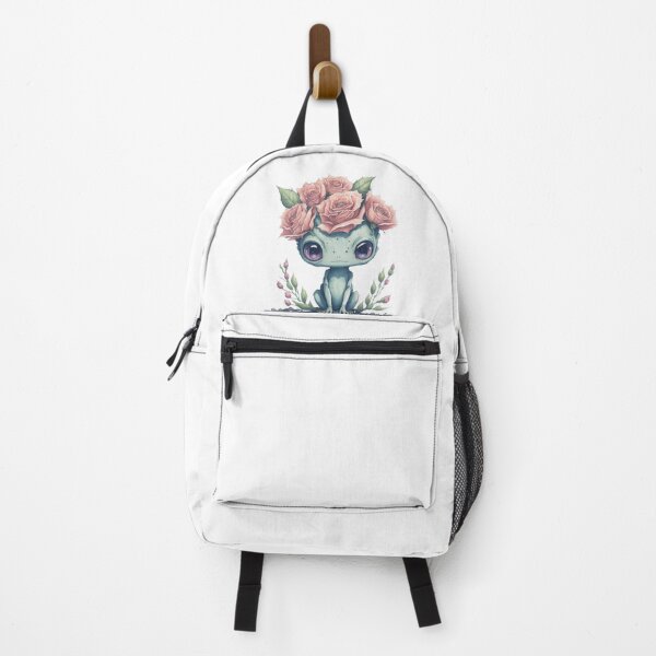 Item preview, Cute alien Catirepto girl in a floral wreath. designed and sold by SaraSumi.