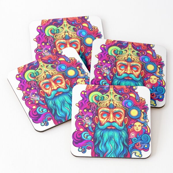 Item preview, Colorful Cosmic Trip Sticker designed and sold by twXstedstXckers.