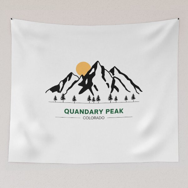 Item preview,  Quandary Peak Colorado Mountains and Sun designed and sold by JacoBeatzShop.