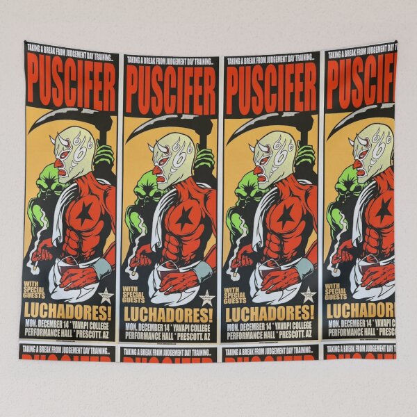 Item preview, Puscifer  with Luchadores Prescott AZ designed and sold by StrangeFetish.