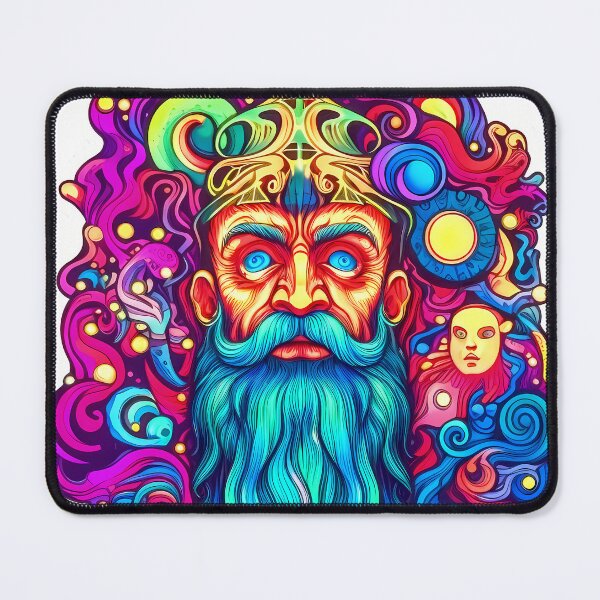 Item preview, Colorful Cosmic Trip Sticker designed and sold by twXstedstXckers.
