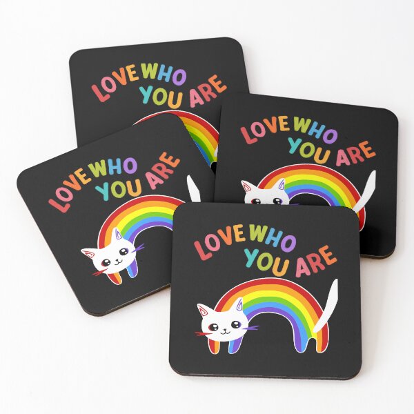 Item preview, LOVE WHO YOU ARE designed and sold by stickersrafisa.