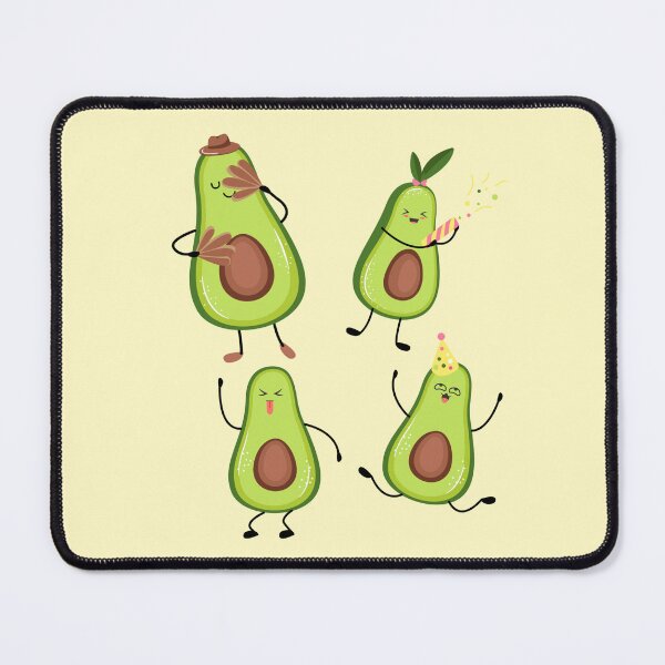Item preview, Fun Kawaii Avocados Pack designed and sold by tearracreative.