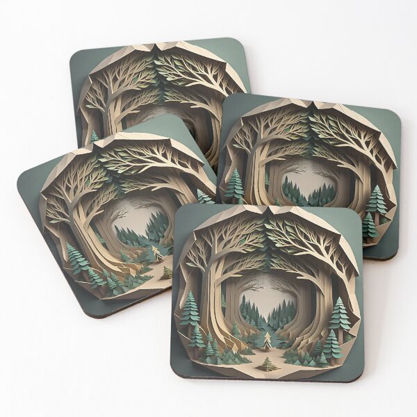 Aperçu de l'œuvre Guidage des arbres créée et vendue par RW Art Prints.