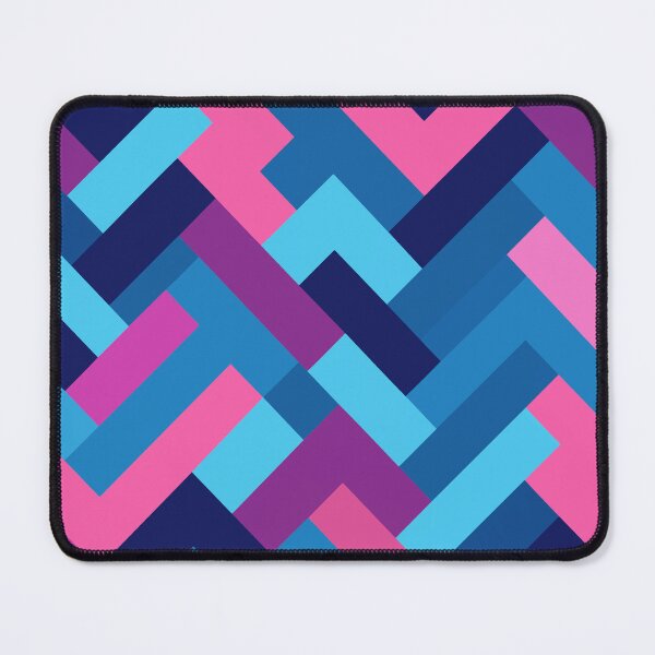 Item preview, Enchanted Dreamscapes - Pink, Zigma Blue & Violet Patterns Inspired by a Beloved Film designed and sold by TheKinEmporium.