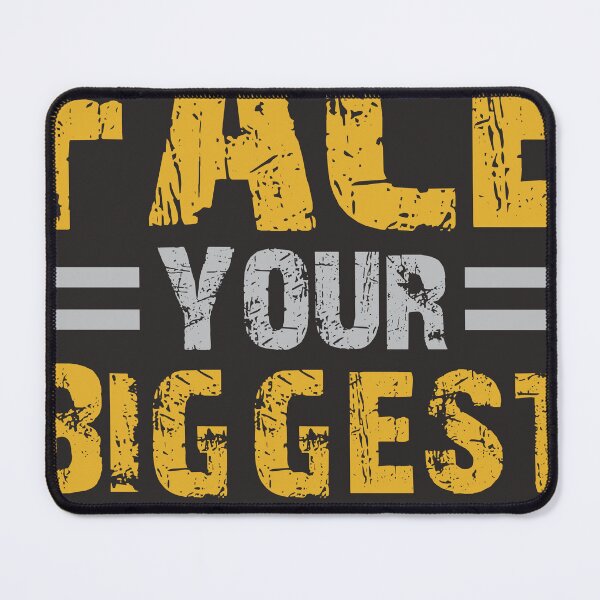 Item preview, FACE YOUR BIGGEST CHALLAENGE-Motivational designed and sold by 24gap.