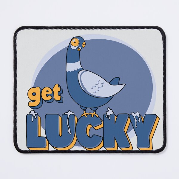 Item preview, Pigeon Get Lucky designed and sold by ThunderboxArt.