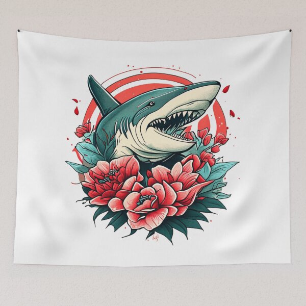 Item preview, sea sherk designed and sold by CraftwithNadia.