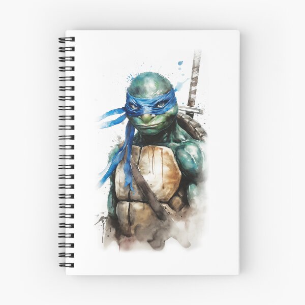 Item preview, Ninja Turtles Leonardo watercolour  designed and sold by Druss2012.