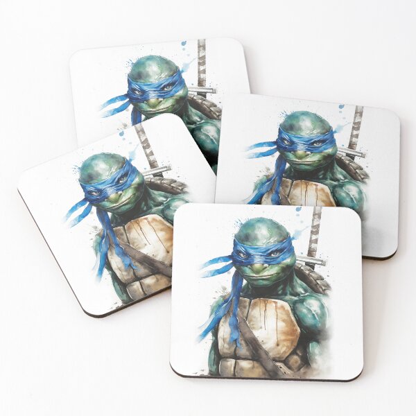 Item preview, Ninja Turtles Leonardo watercolour  designed and sold by Druss2012.