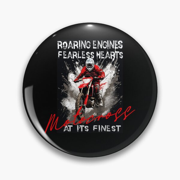Item preview, Roaring engines fearless hearts -Motocross at it's finest designed and sold by Concept-Hub.