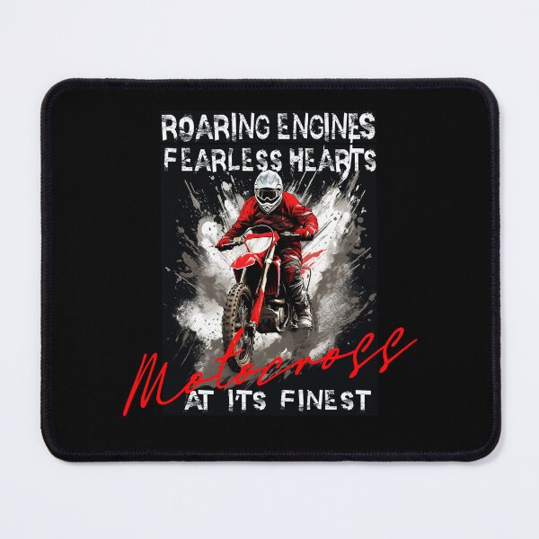 Item preview, Roaring engines fearless hearts -Motocross at it's finest designed and sold by Concept-Hub.