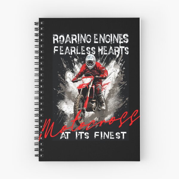 Item preview, Roaring engines fearless hearts -Motocross at it's finest designed and sold by Concept-Hub.