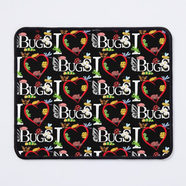 Item preview, I Love Bugs Cute Insects Bug Lovers Entomology Adventures designed and sold by BunBuntheDog-.
