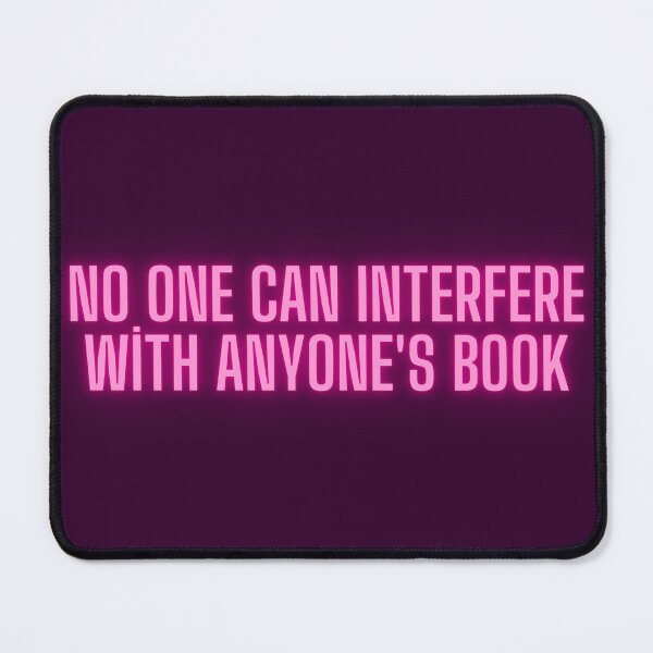 Item preview, NO ONE CAN INTERFERE WİTH ANYONE'S BOOK designed and sold by SeekingMeaning.